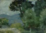 Nelusco Sarti, Paesaggio, 1960