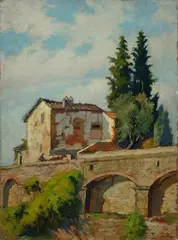 Via Faentina by Gino Danti, 1957, offered Nov 2013