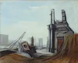 Ferruccio Mataresi, Paesaggio, 1964