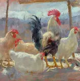 Giuseppe Fraschetti, Nel pollaio
