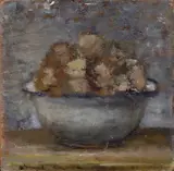 Mario Marcucci, Natura morta, oil on compensato