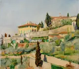 Baccio Maria Bacci, Villa Medici a Fiesole, 1949