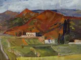 Alfiero Cappellini, Paesaggio, 1944