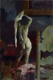 Giulio Salti, Modella