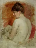 Telemaco Signorini, Donna di spalle
