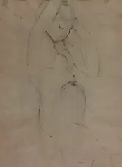 Nudo by Bruno Cassinari, 1948, offered Nov 2013