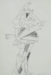 Attitude by Gino Severini, 1965, Siglato in basso a destra: G.S. juin, offered Nov 2013