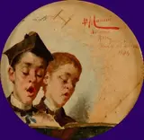 Pompeo Massani, Il coro, 1884