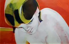 Ragazza by Fernando Farulli, 1971, offered Sep 2013