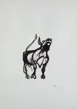 Toro by Renato Guttuso, 1953, offered Sep 2013