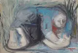 Lorenzo D'Andrea, Figura accovacciata, 1966
