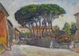 Guido Borgianni, Paesaggio con figure