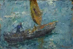 Barca a vela by Leonardo Bazzaro, offered Sep 2013