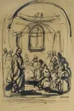 Felice Carena, Studio per composizione