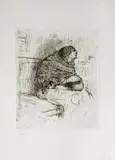 Renato Natali, Attesa, etching