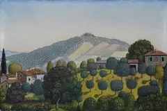 Paesaggio by Aleardo Monaci, offered Sep 2013