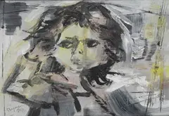 Figura by Aldo Borgonzoni, 1959, offered Sep 2013