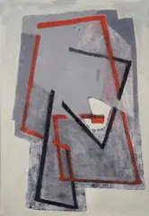 Composizione H by Giuseppe Guerreschi, 1951, offered Sep 2013