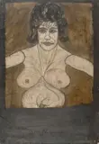 Pietro Ghizzardi, Mezzobusto di donna (fronte); Nudo in piedi (retro)
