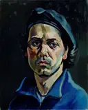 Andrea Ortuno, Autoritratto, 1990