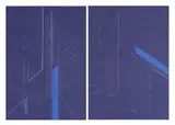 Lauro Lessio, Segni (dittico), 1973
