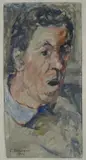 Autoritratto by Enzo Faraoni, 1976, offered Sep 2013