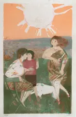 In giardino by Bruno Saetti, offered Sep 2013
