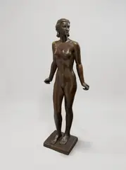 Jugend by Fritz Klimsch, 1940, Bronze mit brauner Patina, sold Nov 2018