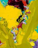 Untitled by Sam Francis, 1986, Acryl auf Leinwand, sold Dec 2017