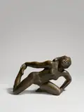 Kriechende by Georg Kolbe, 1922, Bronze mit rotbrauner Patina, sold Nov 2017