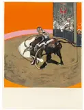 Francis Bacon, Étude pour une corrida“ (nach: „Study for a Bullfight No.1“, 1969)