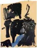 Georg Baselitz, Stilleben, 1977, Öl auf Papier