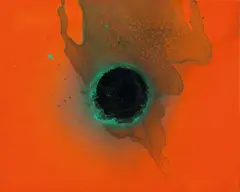 Opaque by Otto Piene, 2002, Mischtechnik und Ruß auf Leinwand, sold Nov 2013
