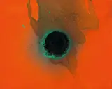 Otto Piene, Opaque, 2002, Mischtechnik und Ruß auf Leinwand