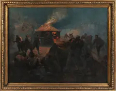 Jaroslav Věšín, From the Russian-Turkish War, 1897, oil on canvas