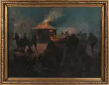 Jaroslav Věšín, From the Russian-Turkish War, 1897, oil on canvas