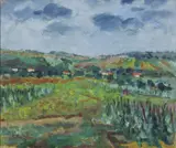 Vincenc Beneš, Landscape with Houses