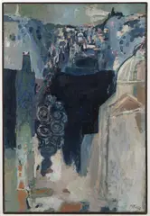 Jaroslav Šusta, A View of Lesser Town, 1979, oil on canvas