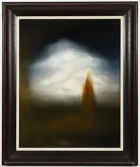 Zdeněk Hajný, Premonition, 1979, oil on canvas