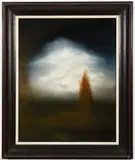 Zdeněk Hajný, Premonition, 1979, oil on canvas