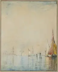 William Gedney Bunce, Venice, 1892, watercolour, indian ink, paper