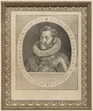 Matthäus Merian, Portrait of Rudolph II., Around 1650, copper engraving, paper