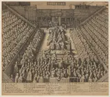 Wenceslaus Hollar, Session of the London Parliament - Verdict on Earl Stafford