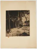 Tavík František Šimon, Reminiscence from Étaples, 1907, etching, paper