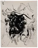 Elaine de Kooning, Taurus VII, 1973, 1-color lithograph on paper