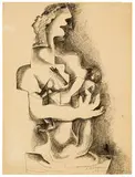 Ossip Zadkine, Mère et enfant