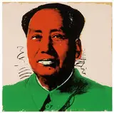 Andy Warhol, Mao, 1973, Screenprint on Beckett High White paper