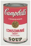 Andy Warhol, Campbell's Soup I, 1968, The complete suite of ten screenprints on paper