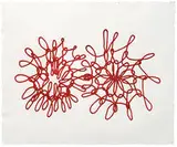 Louise Bourgeois, Crochet IV (from Crochet Series), 1998, Mixografía print on handmade paper
