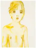 Kim McCarty, Untitled Boy, 2004, Watercolor on paper